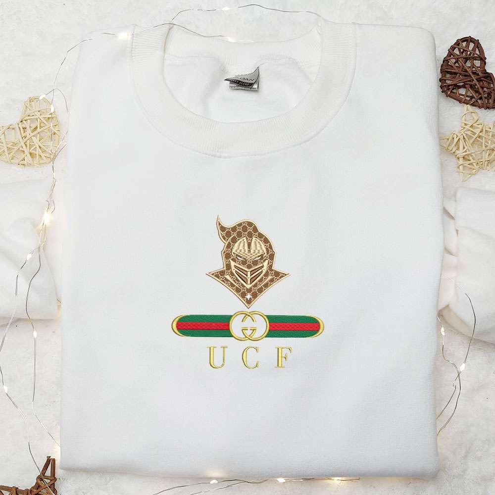 UCF Knights x Gucci Embroidered Shirt NCAA Sports Embroidered Hoodie Best Gift Idea