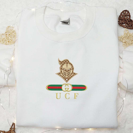 UCF Knights x Gucci Embroidered Shirt NCAA Sports Embroidered Hoodie Best Gift Idea