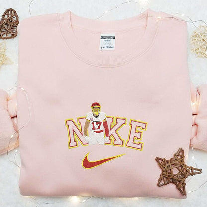 Terry McLaurin x Nike Embroidered Shirt NFL Sports Embroidered Hoodie Best Fandom Gift Ideas