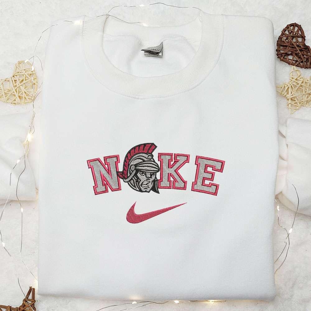 Troy Trojans x Nike Embroidered Shirt NCAA Sports Embroidered Hoodie Best Gift Idea