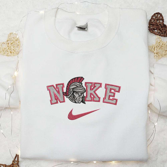 Troy Trojans x Nike Embroidered Shirt NCAA Sports Embroidered Hoodie Best Gift Idea