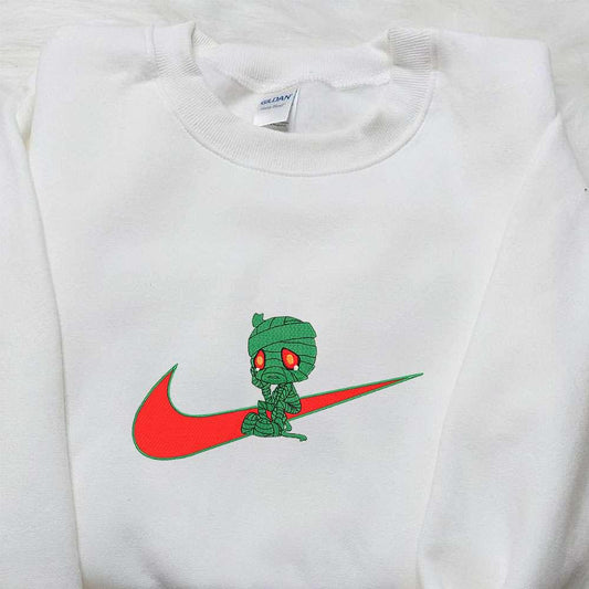 Amumu X Nike Swoosh Game Embroidered Shirt League Of Legends Embroidered Shirt Nike Inspired Embroidered Shirt 1