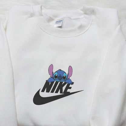 Stitch Disney Characters Embroidered Shirt Inspired Movie Shirt Best Gift Idea For Family