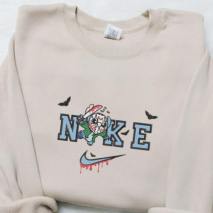 Stitch Michael Myers x Nike Movie Embroidered Shirt Nike Inspired Embroidered Shirt Best