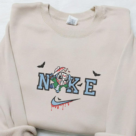 Stitch Michael Myers x Nike Movie Embroidered Shirt Nike Inspired Embroidered Shirt Best