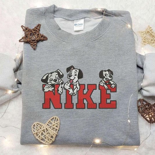Three Dogs x Nike Embroidered Shirt The Dalmation 0 Embroidered Shirt Custom Nike Embroidered Shirt