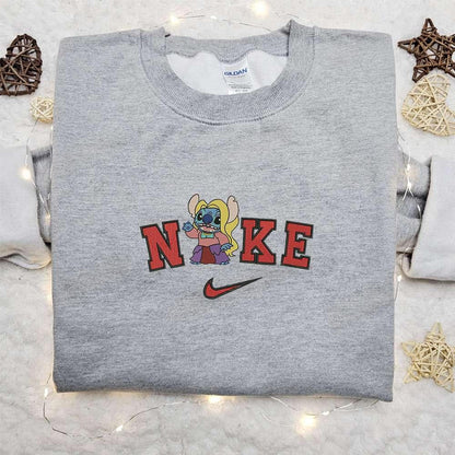 Stitch Sarah Sanderson Halloween x Nike Embroidered Sweatshirt Horror Movie Halloween Embroidered Shirt Best Halloween Gift Ideas