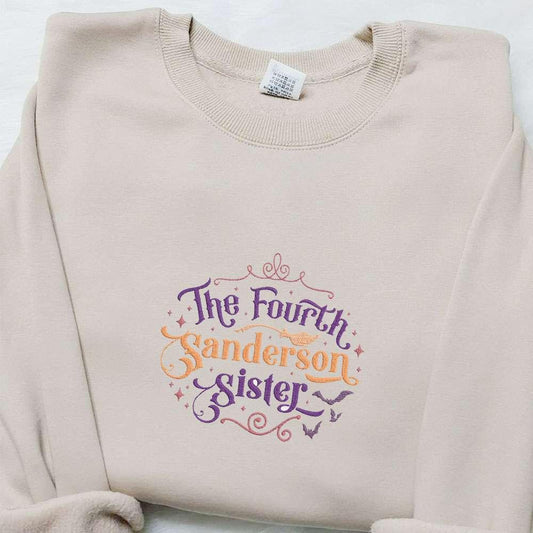 The Fourth Sanderson Sister Hocus Pocus Embroidered Shirt Halloween Embroidered Hoodie Best Halloween Gift Ideas